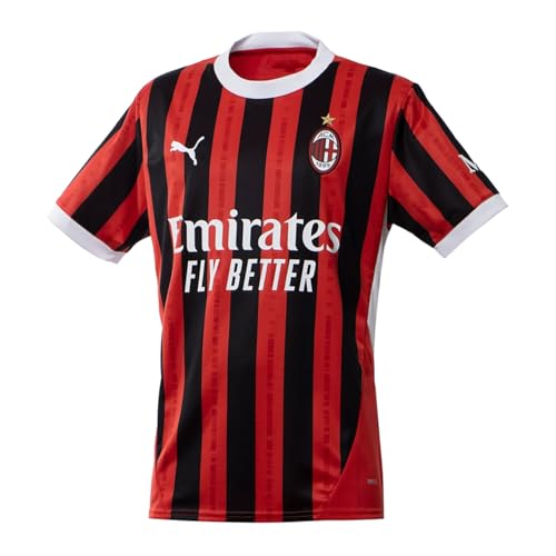 ウェア Puma football AC Milan Amazon.com: PUMA Mens Ac Milan Home Crew Neck Short Sleeve